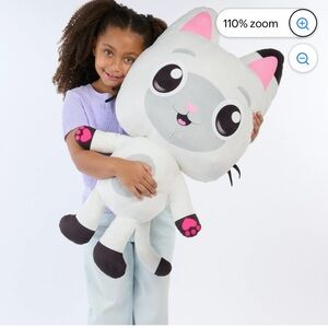 32” jumbo plush Gabbys dollhouse Pandy Paws
